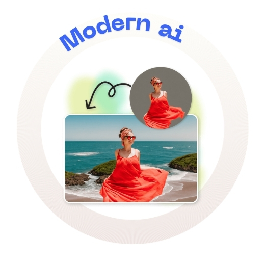 AI-generated background example